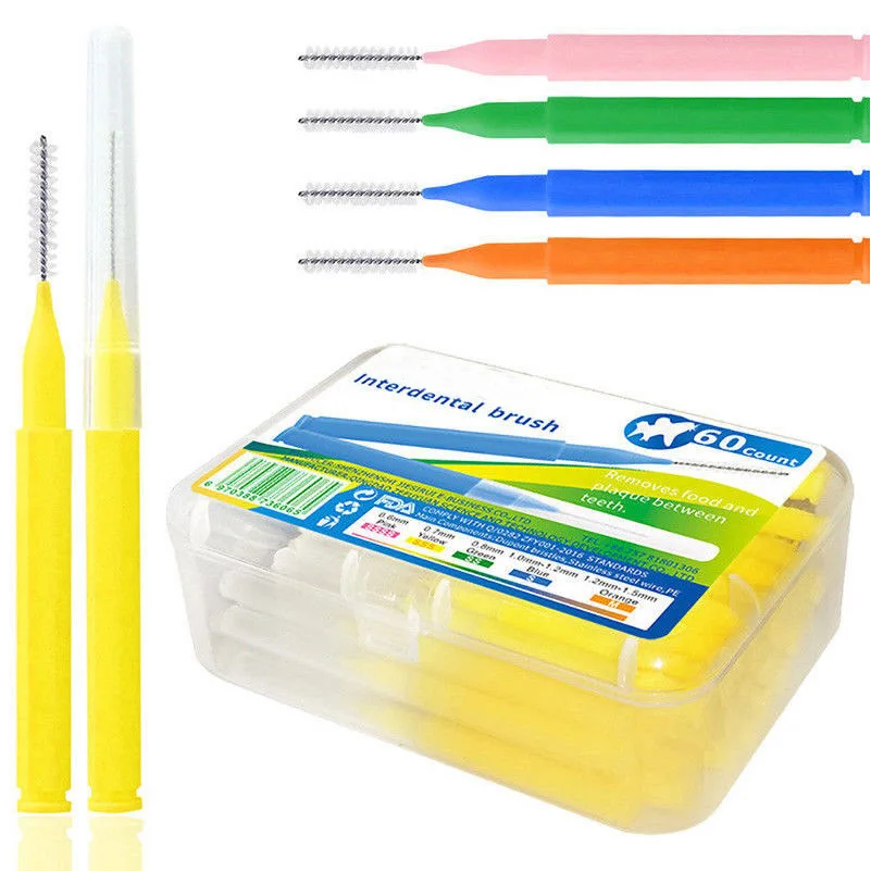 
Best Selling Gum Care I Shape Wire Dental Toothpick Orthodontic Interdental Brush 