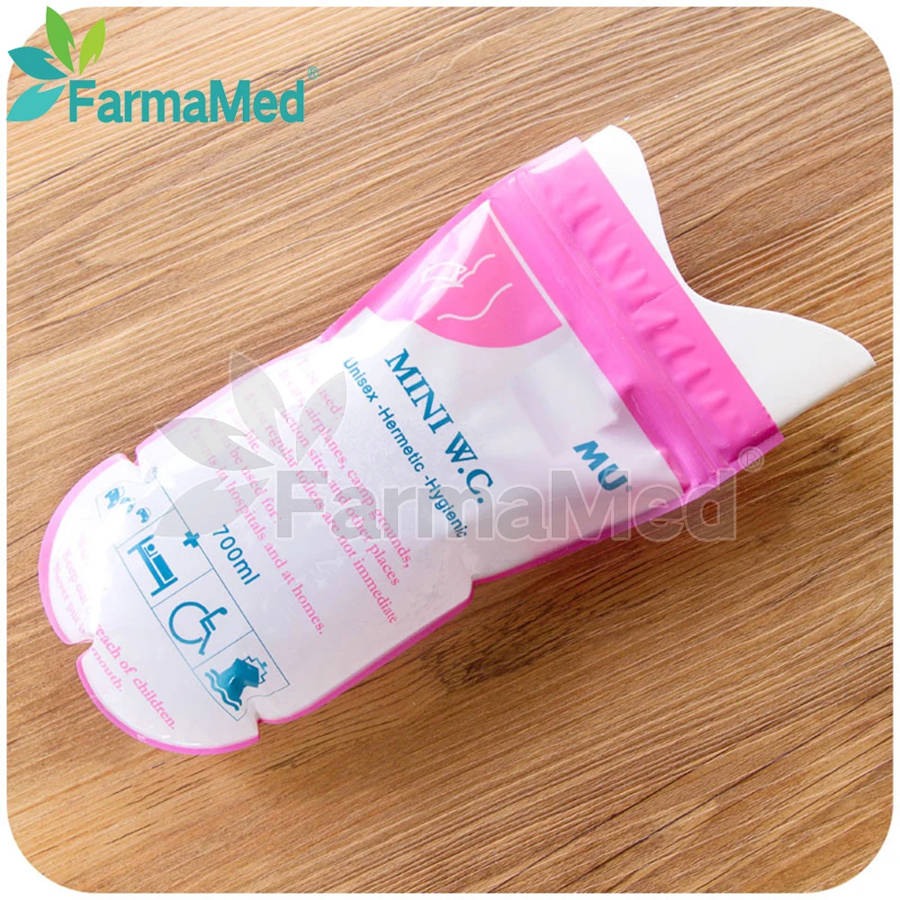 Outdoor emergency urinate bag disposable urinal bag emergency portable car urinal bag