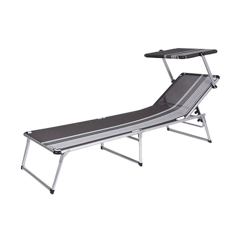Outdoor Leisure Adjustable Folding Portable Beach Lounger