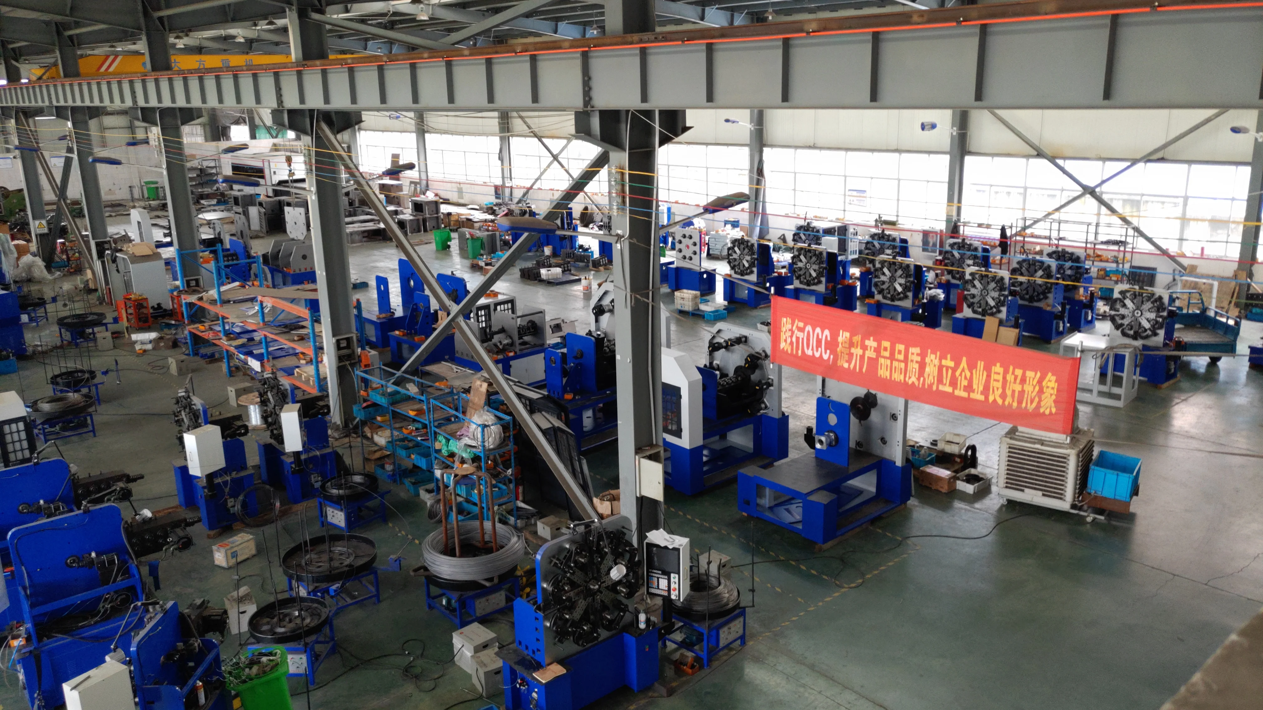 YF brand CNC-1225 0.3-2.5mm CNC  Wire Rotation Spring Wire Forming Machine