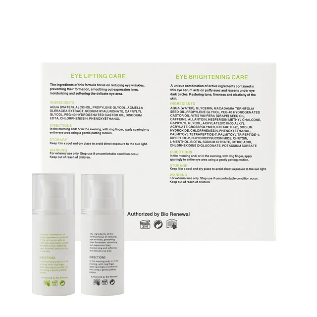 Brightening Wrinkle Remover Eye Cream For Sale Refine Eye Contour Nut Oil Grape Seed Oil Beautiful Of Eye Cream Oem/Odm