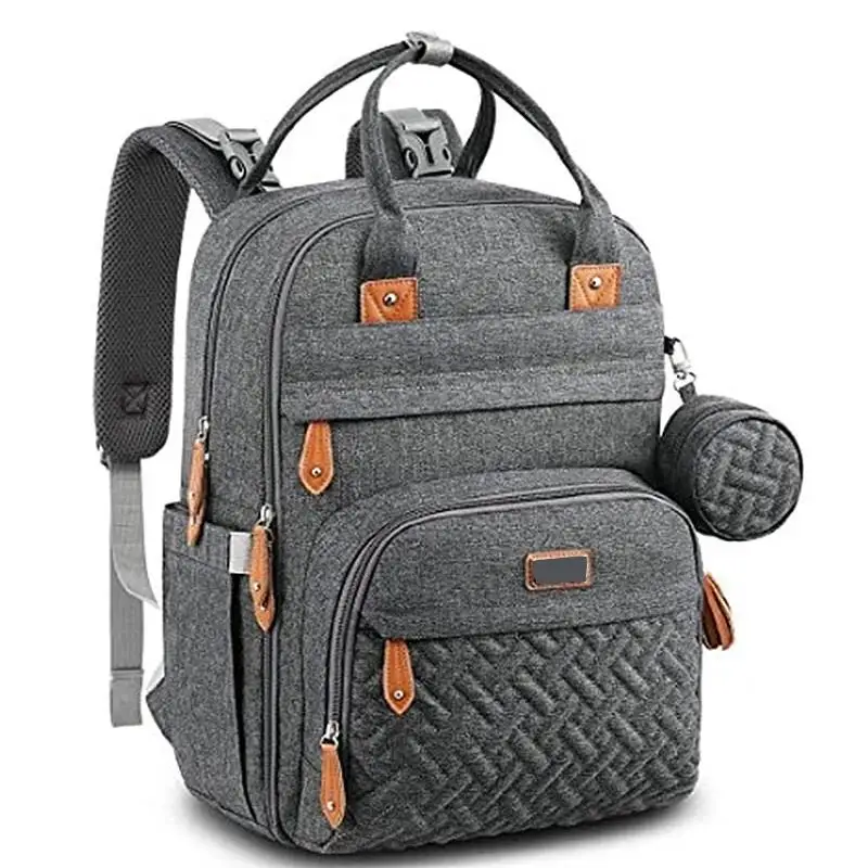 
MUmmy Outdoor Travel Baby Nappy Changing Expandable Baby Bed Diaper Backpack Bag 