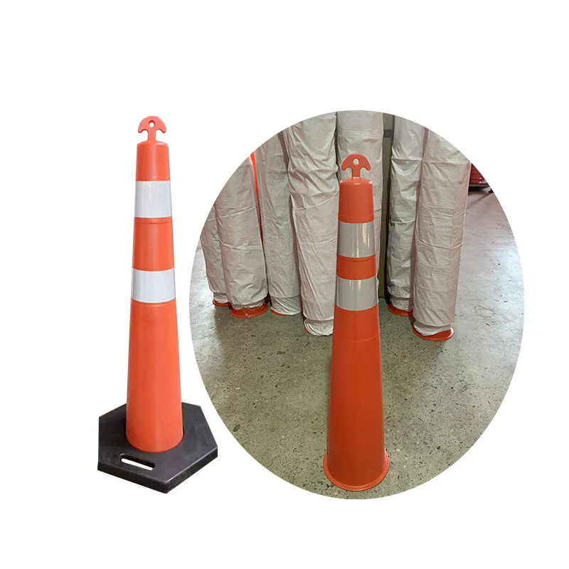 T-top traffic warning Delineator Post