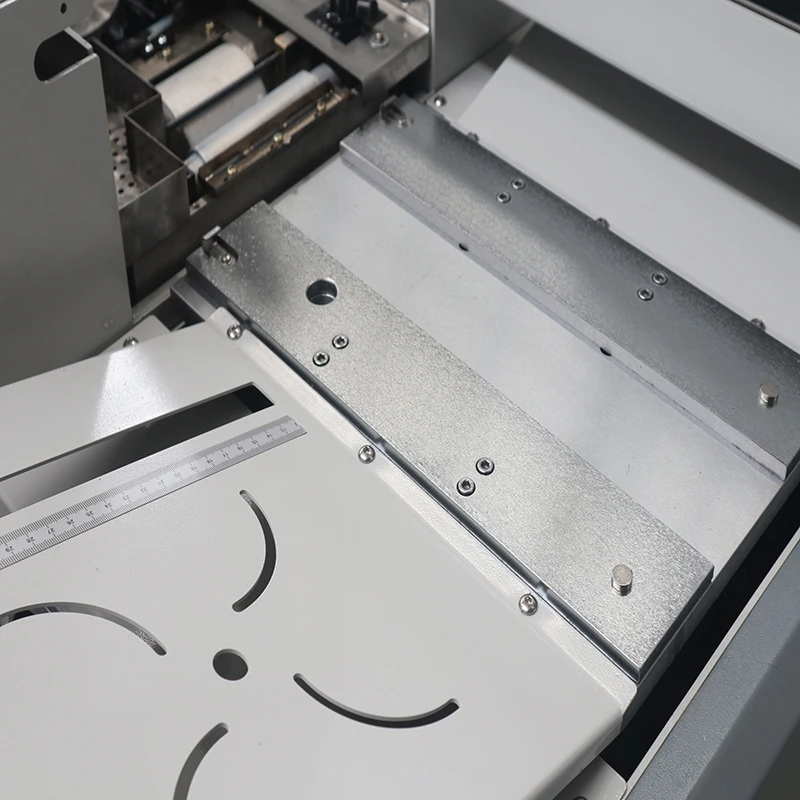 Perfect Automatic hardcover book binding machine for paper and  book cover gluing machine with two rollers