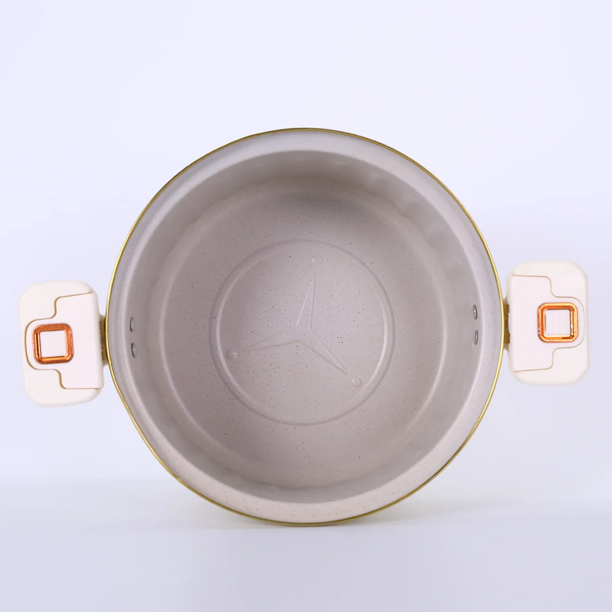 Large Capacity Non Stick Cookware Sets Micro Pressure Cooker Maifan Stone Soup Pot  Push Pull Lock Pressure Pot with Lid