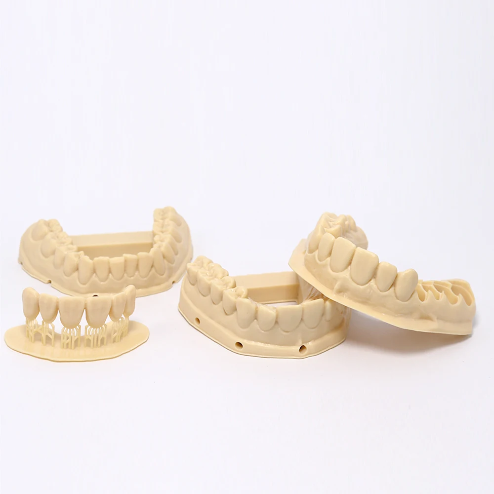 IFUN Dental Mold Resin iF3160 ivory color for lcd dlp Printer HiTemp Hi-rigid  Resistance 405nm UV Cure Rapid 3D Printing