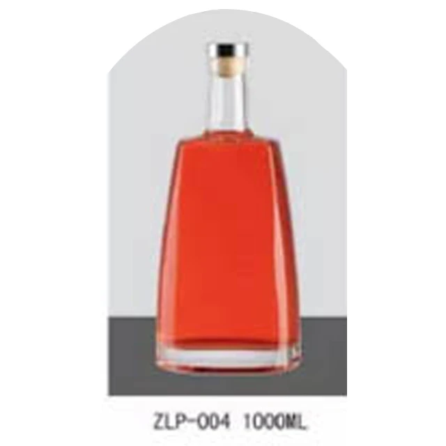 Cheap Water Whisky 750ml Wine Bottles with Caps Liquor Bottles Plastic for Beverage Packaging