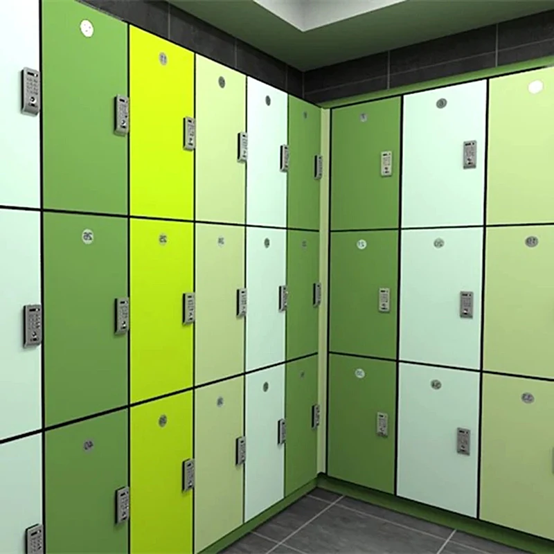 New Arrivals Business Phenolic Hpl Board Fitness Room Locker For Indoor