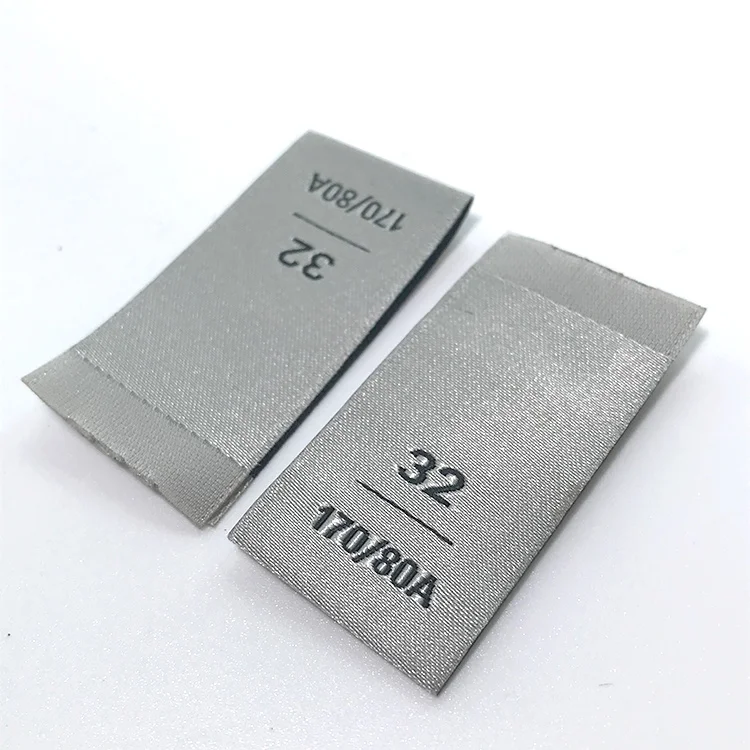 
Fashion Design Cuctom Private Centerfold wovenlabels Trouser Children Clothing Woven Size Main Labels 