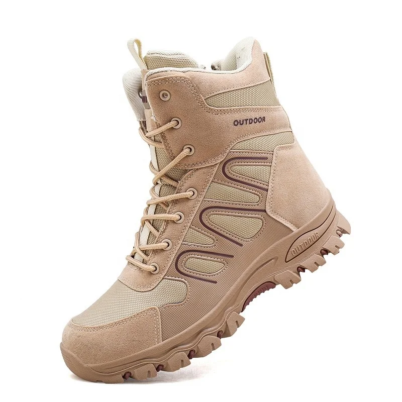 Colombia Tactical Shoes Men Leather Boots Tactical Safety Shoes Army Boots For Men