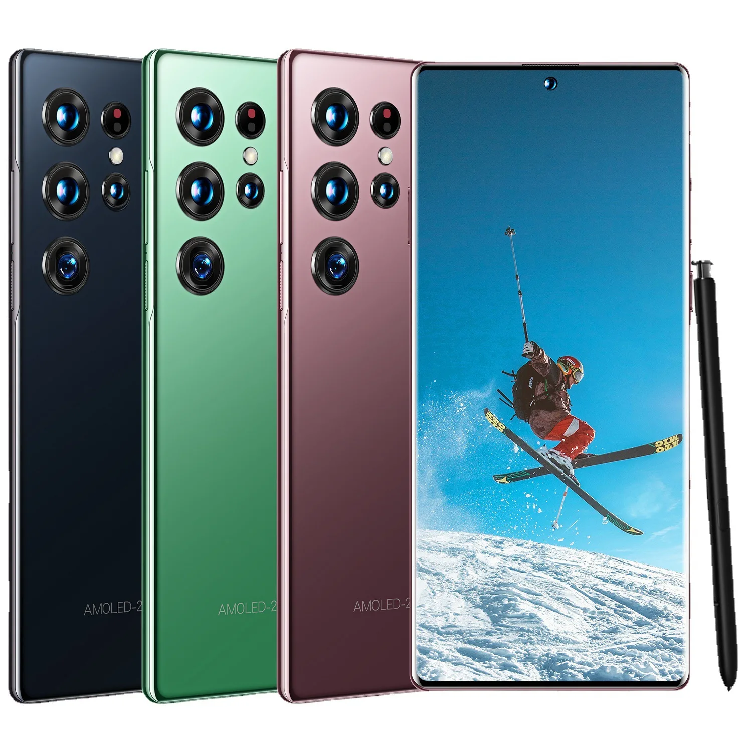 Factory Price Cheap S22+ U L Tr A 16gb+1tb 48mp+100mp Hd Camera 3d Stereo Surround Wholesale Android Smartphone