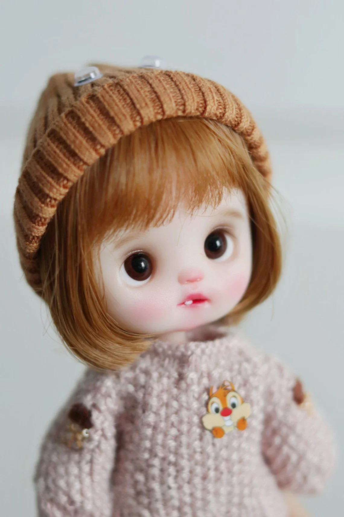 Zoesoul Custom Cute Bob wig for 1/6 1/4 1/3 BJD Doll Wig Synthetic Doll Wigs