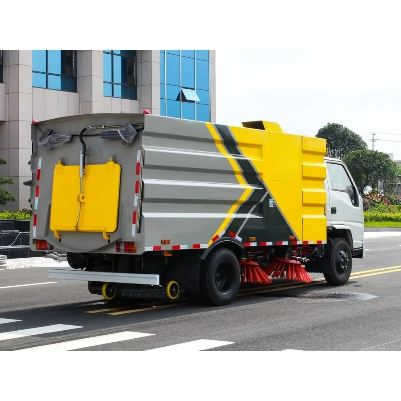 Sweeping car solenoid valve group and hydraulic system JMC Shunda 5.5 cubic meter sweeping car