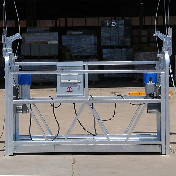 Electric Suspended Working Platform Elevation Lifting Suspended Platform For Window Cleaning