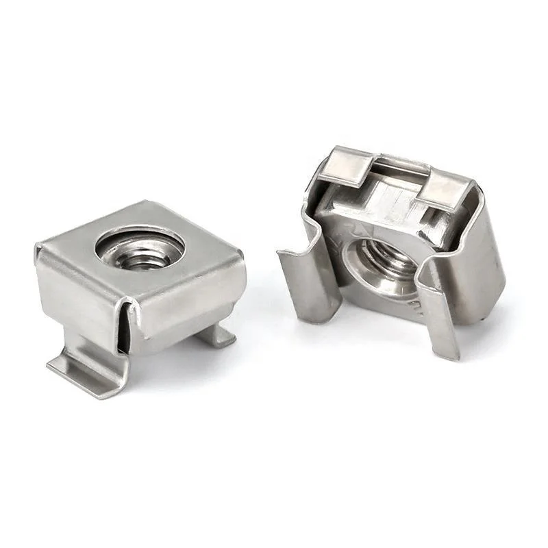 Manufacture Hight quality stainless steel cage nuts m6 m8 for switchgear