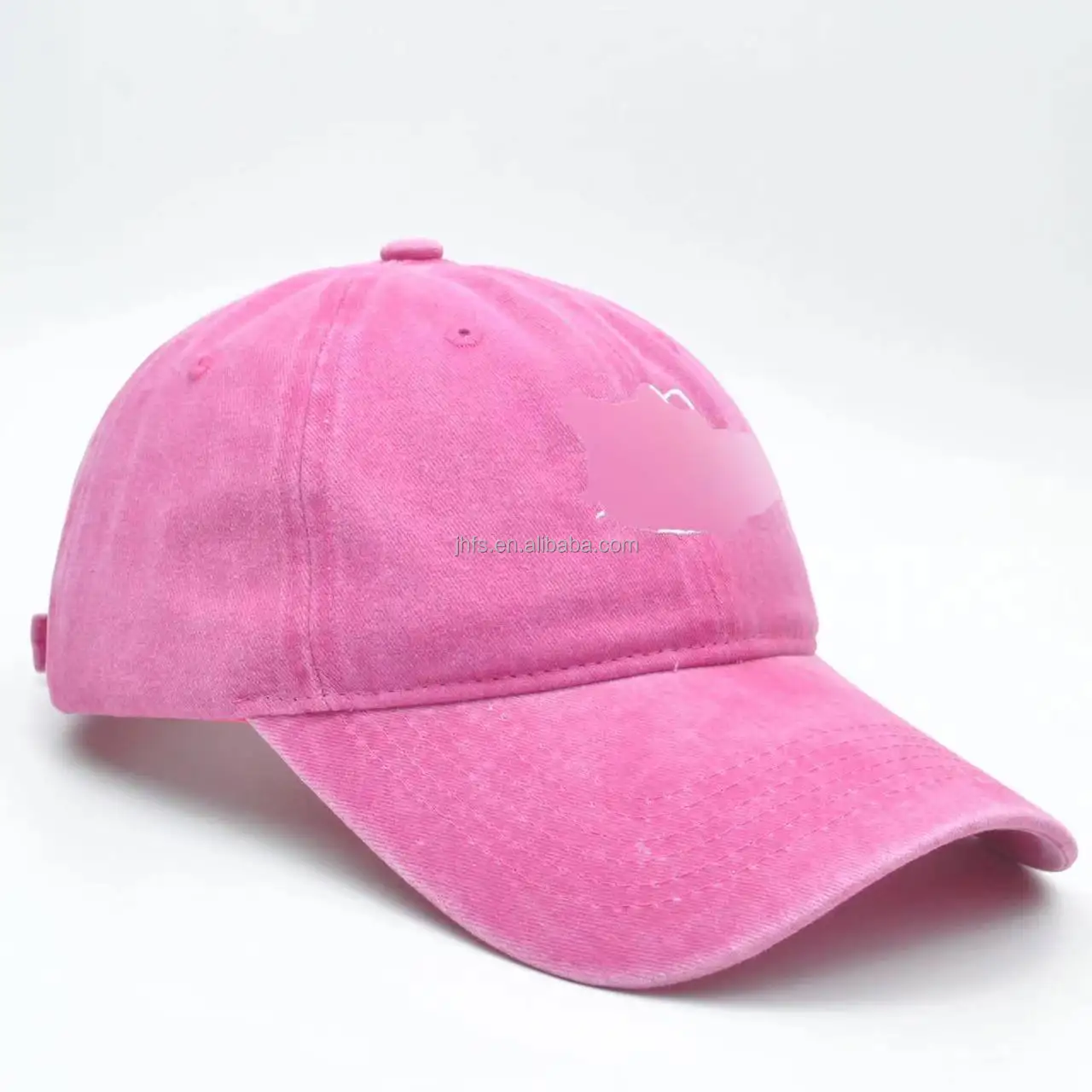 J&H 2023 hot sale denim embroidery hats snapback baseball cap women and men trucker hats fashion ripped sports tops