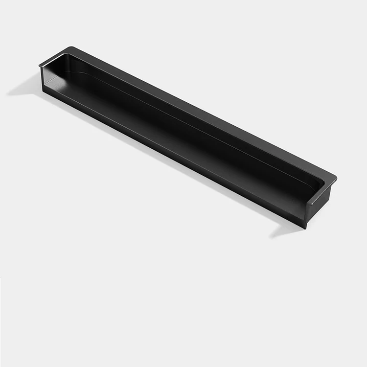 Feyas Morandi Same Color Button Handle Skin Sense Slotted Recessed Cabinet Door Handle for Drawer Chest Cupboard Door Handles