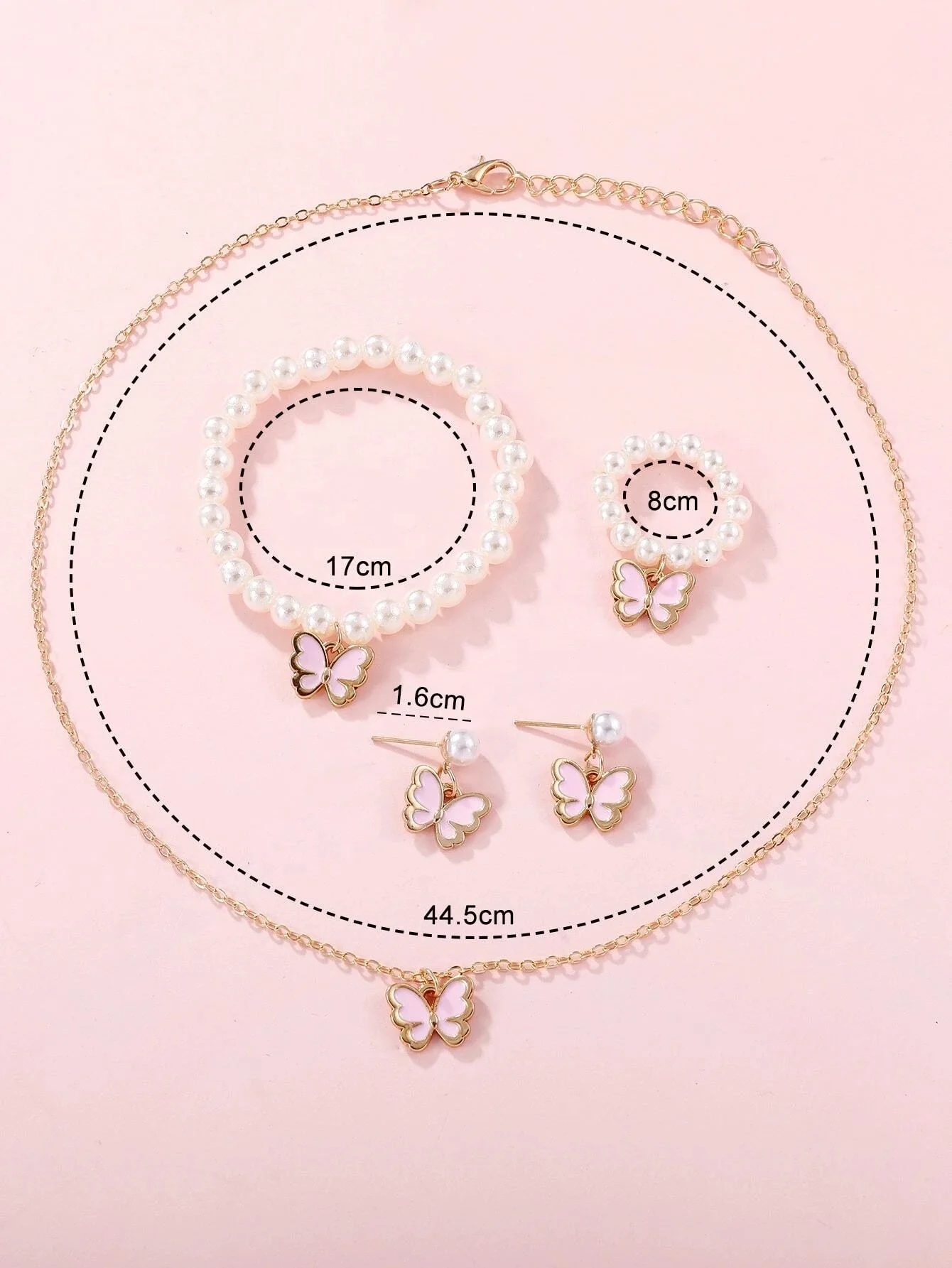 NW1410    Leather Hand Watch Set with Bracelet  rings  for Women