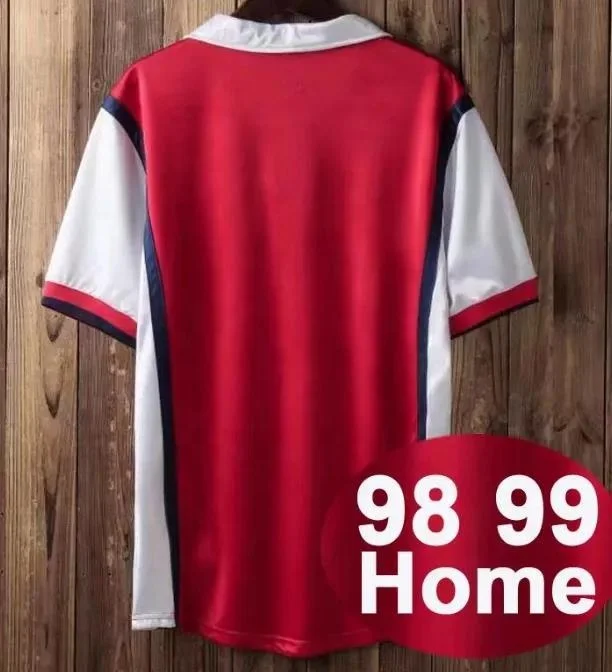 RETRO Soccer Jerseys HENRY BERGKAMP Mens Football Shirt VIEIRA MERSO N ADAMS Jersey futbol shirt Short Sleeve Uniforms