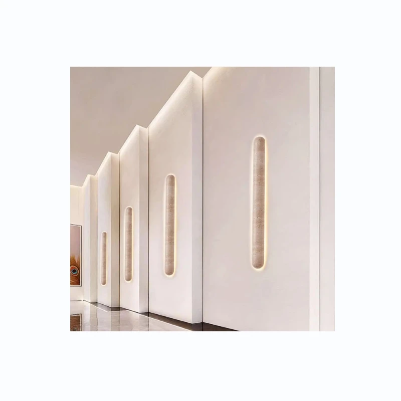 B3663-350 LED travertine waterproof lava stone wall light sconce lamp LED outdoor wall light lamp