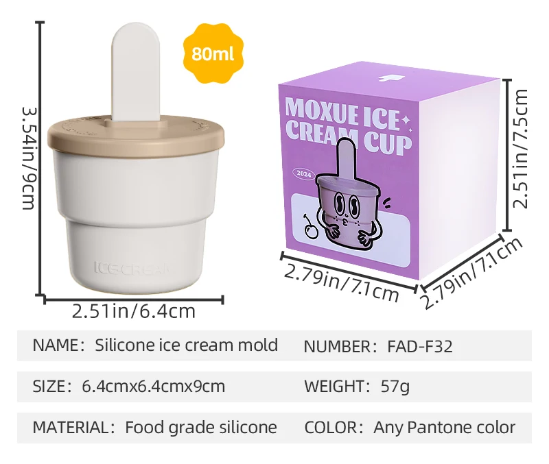 Silicone Frozen Homemade Popsicle Molds Set Diy Popsicle Bpa Free Dishwasher Safe Silicone Ice Cream Mold With Sticks