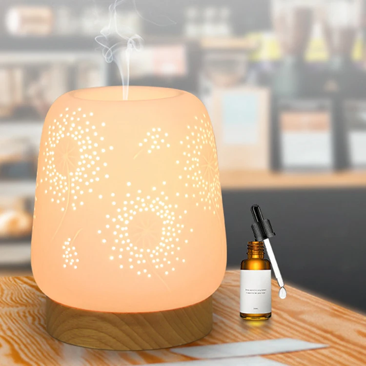 Aromatherapy Ceramic Wax Melt Burner Fragrance Lamps Night Light Electric Wax Melt Warmer Craft Oil Diffuser
