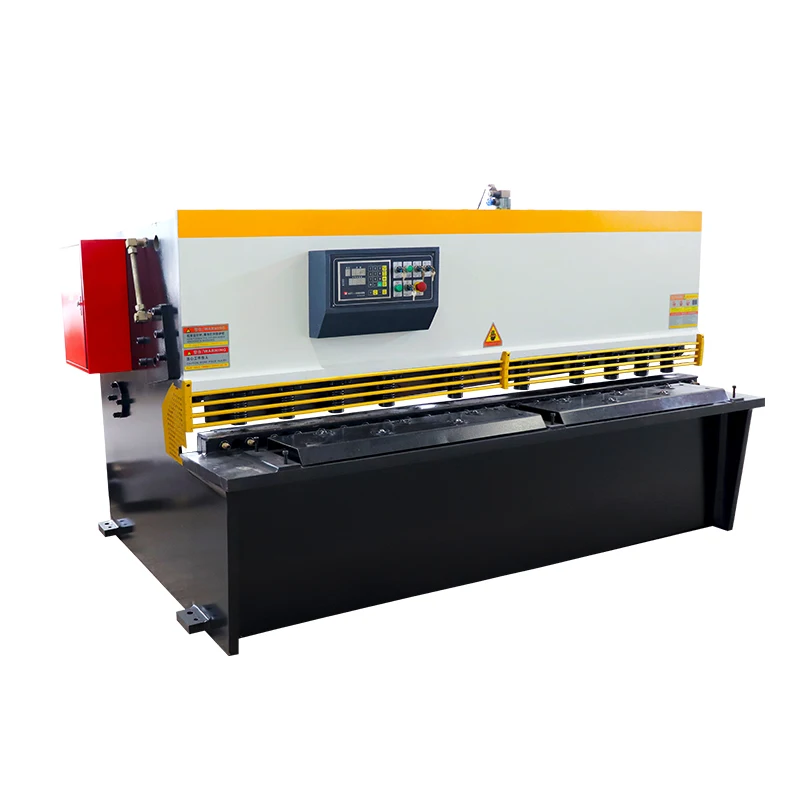 Guillotine plate shearing machine