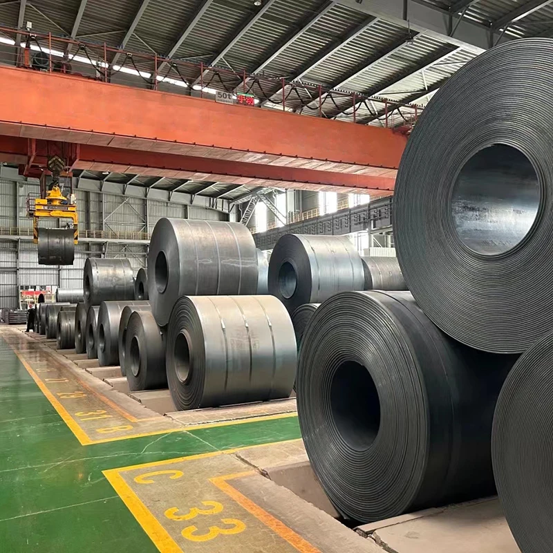 High Quality Low Price Original Factory DIN 1.7176 55CrMn Black HRC Hot Rolled Carbon Steel Coil Hot Sale