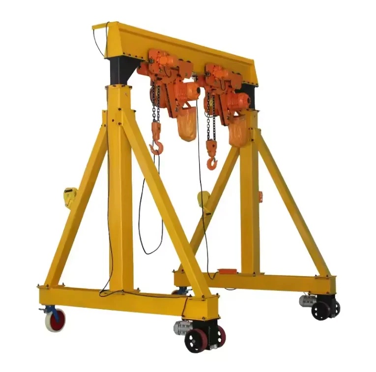 2ton 5ton Light Duty Hight Adjustable Mini Gantry Crane For Sale