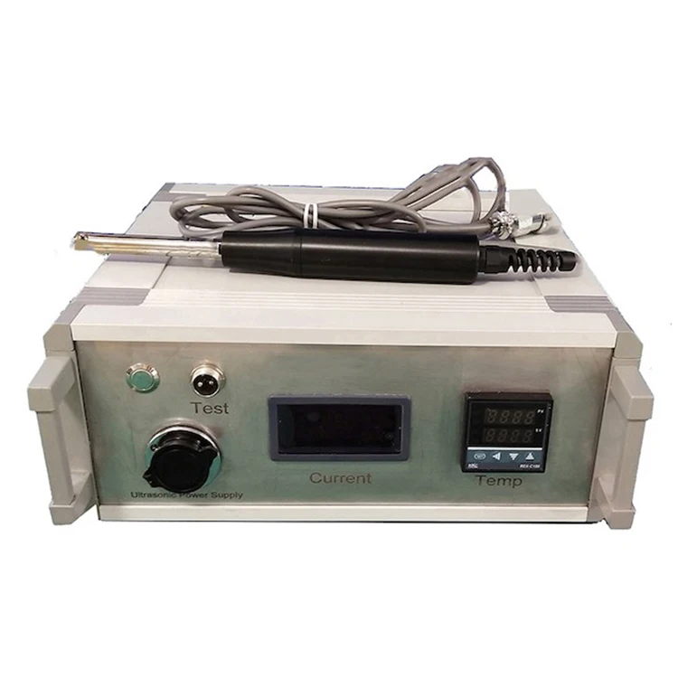 Factory Supplier Handheld ultrasonic temperature controlled soldering Iron machine For Metal Soldering