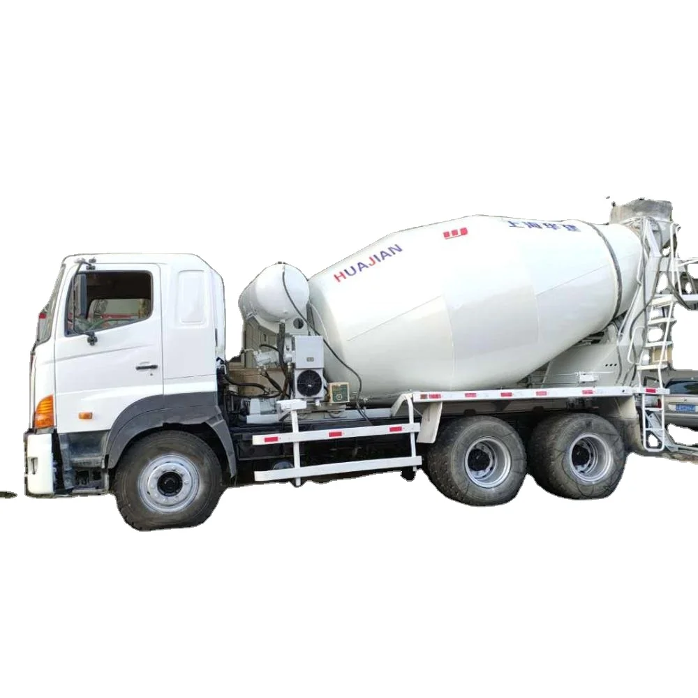 HINO бренд 700 мобильный самозагружающийся бетоносмеситель грузовик 10 12 куб. М б/у Hino Смеситель для
