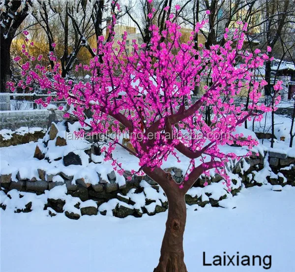 Artificial trees 2014 new product LED tree light artificial cherry flowers led christmas lights wholesale