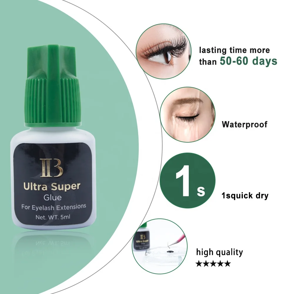 Оригинальный клей в Корейском стиле для наращивания ресниц I-beauty 5 г ультра супер IB
