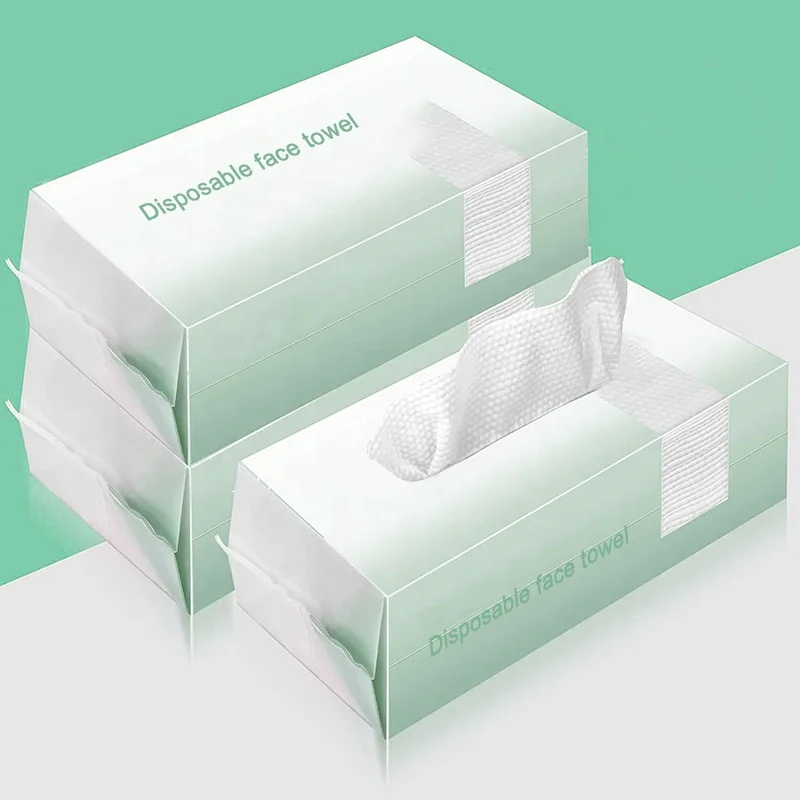 Skin-Friendly Clean Towels for Face Disposable Face Towel