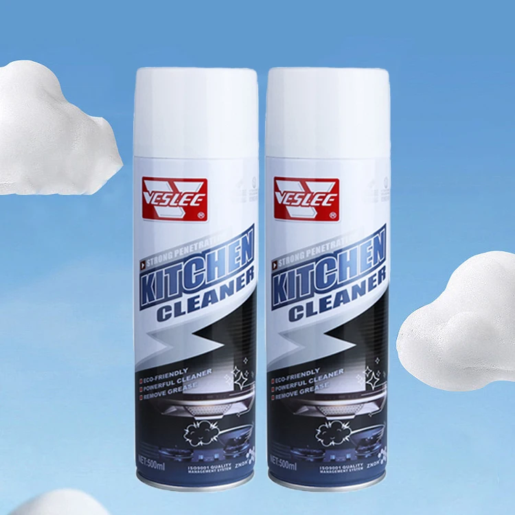 Hot Selling Easily Removing Household Dirty Stains Multipurpose Foam Spray Degreaser Cleaner For Kitchen