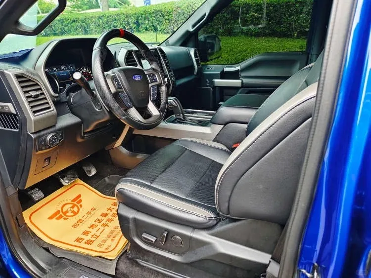 Используется полноразмерный пикап Ford F-150 Raptor 2017 3 5 т аккуратно использованные бензиновые автомобили дешевая цена Высокопроизводительные пикапы F150