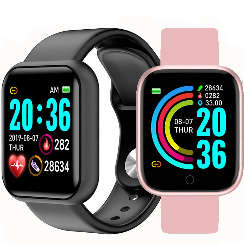 Фабрика OEM D20 /Y68 Смарт-часы 2019 ip67 Водонепроницаемый пульсометр Fitpro монитор сна Шагомер Умные часы D20
