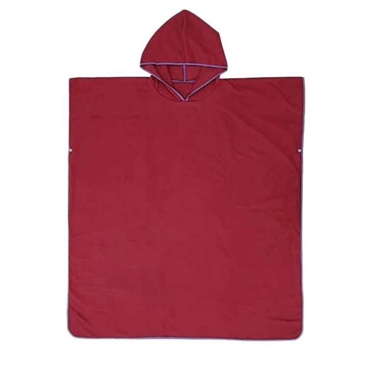 Good Quality Surf Poncho Microfiber Quick Dry Changing Robe Surf Poncho Towel