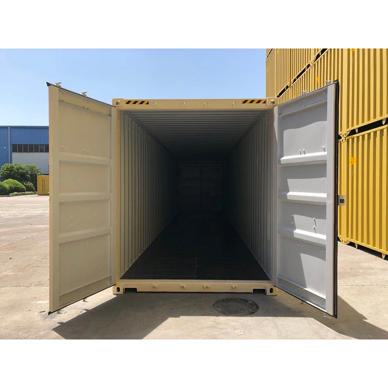 double door shipping container prefab new 40 HQ sea cargo portable dry ISO of