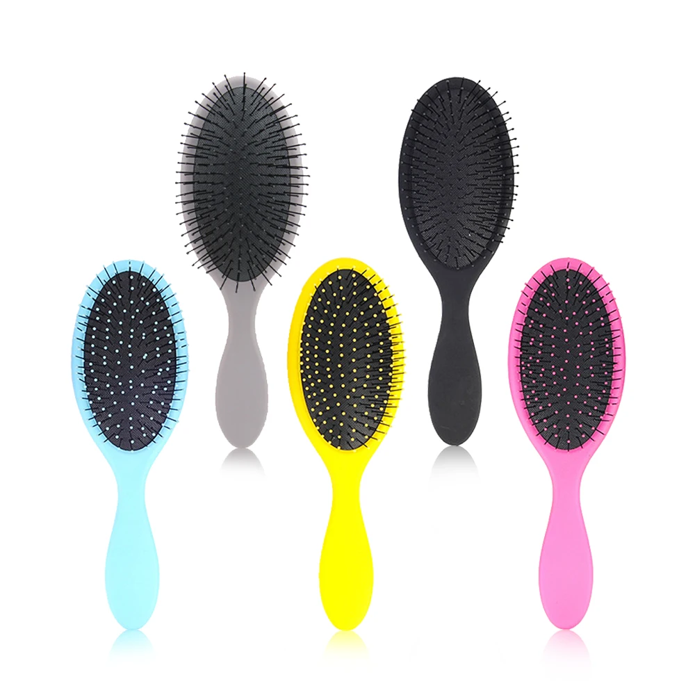 Professional salon plastic brush air cushion soft scalp massage brush anti-static detangling hair brush
