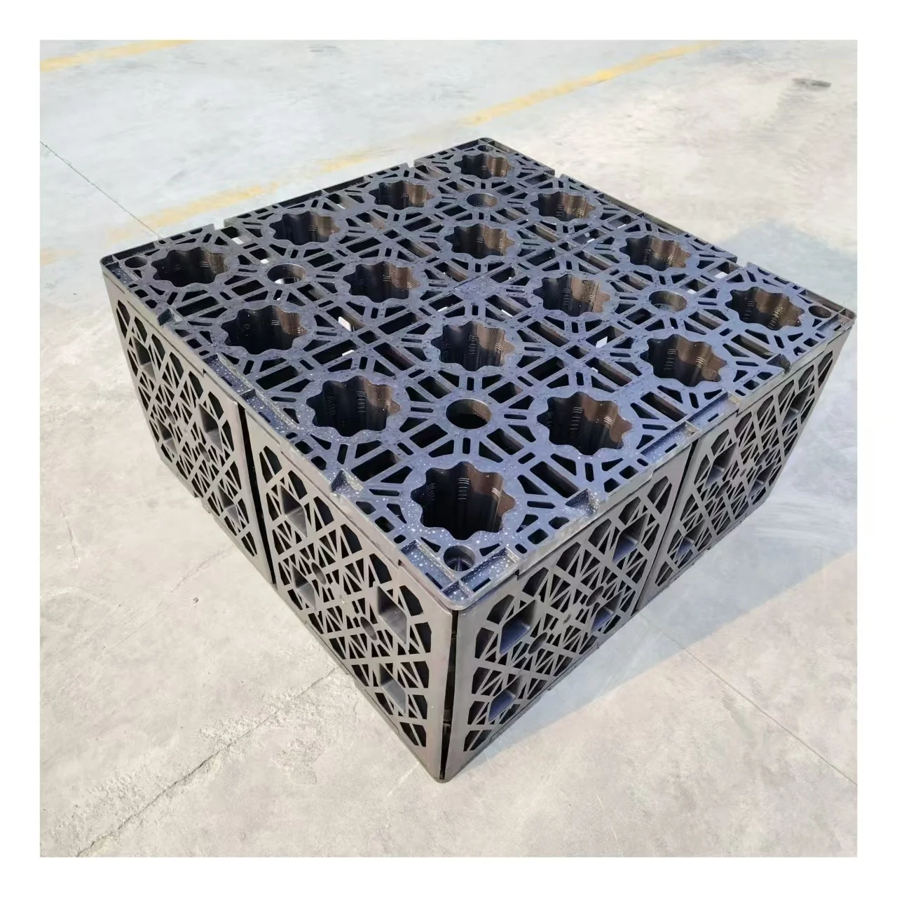10 cubic meters recycling pp subsurface rainwater collection module for home yard flood infiltration irrigation water storage