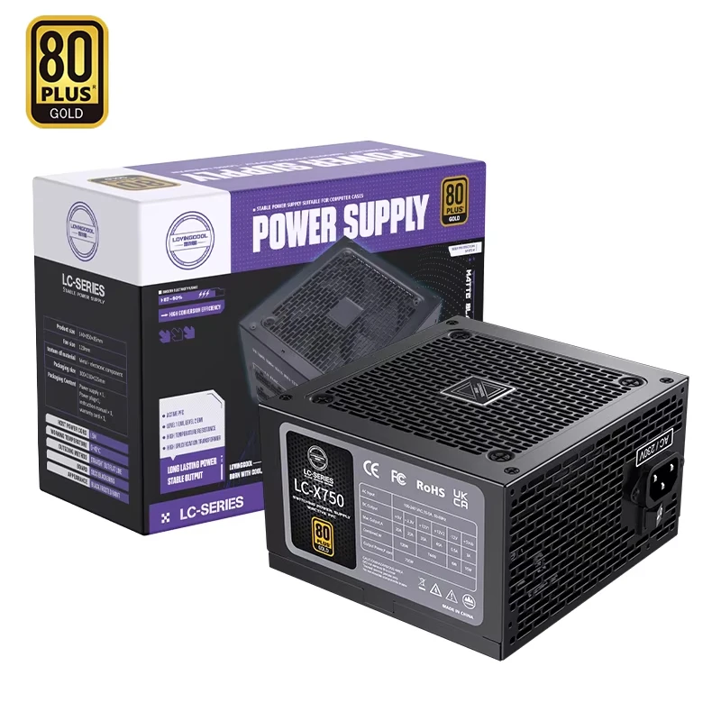 LOVINGCOOL High Quality PSU 750W 850W 1000W Gold 80Plus Gaming PC Power Supplies CPU GPU Server Comput Case Atx Power Supply Set