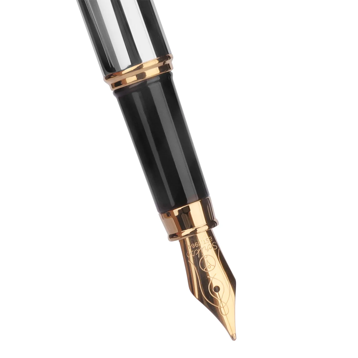 Stocked Premium Fountain Pen with Streamlined Design Using for Business Gift
