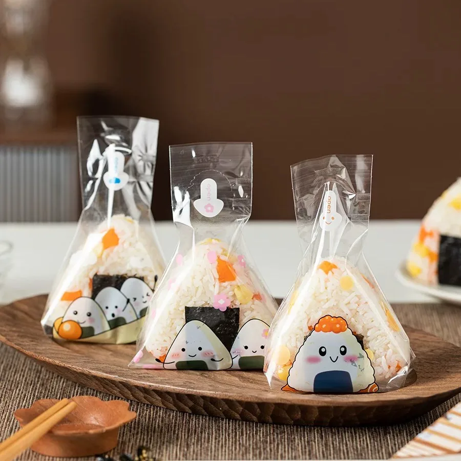 onigiri wrapper japanese rice triangle ball sushi onigiri wrapper onigiri plastic bag