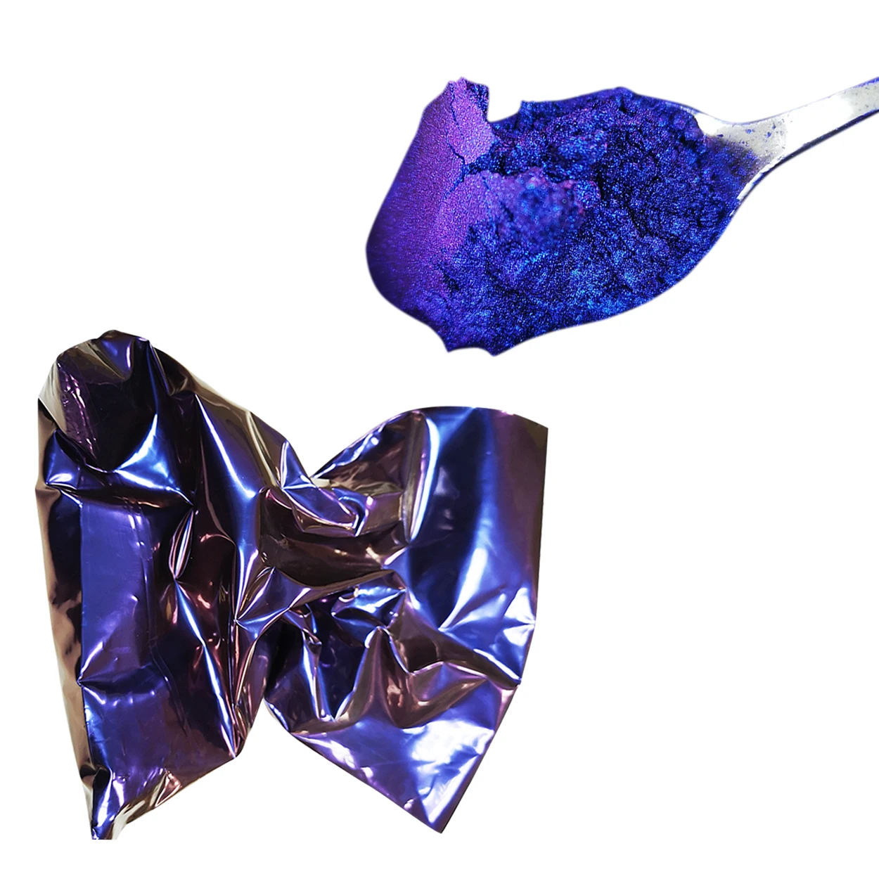 Blue/purple/red Rainbow Pearl Pigment 88813 Chameleon Pigment for Cosmetic/Plastic Coating/Car Paint