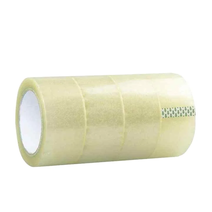 Cheap price opp jumbo roll transparent carton packing shipping tape adhesive customize custom China packing tape