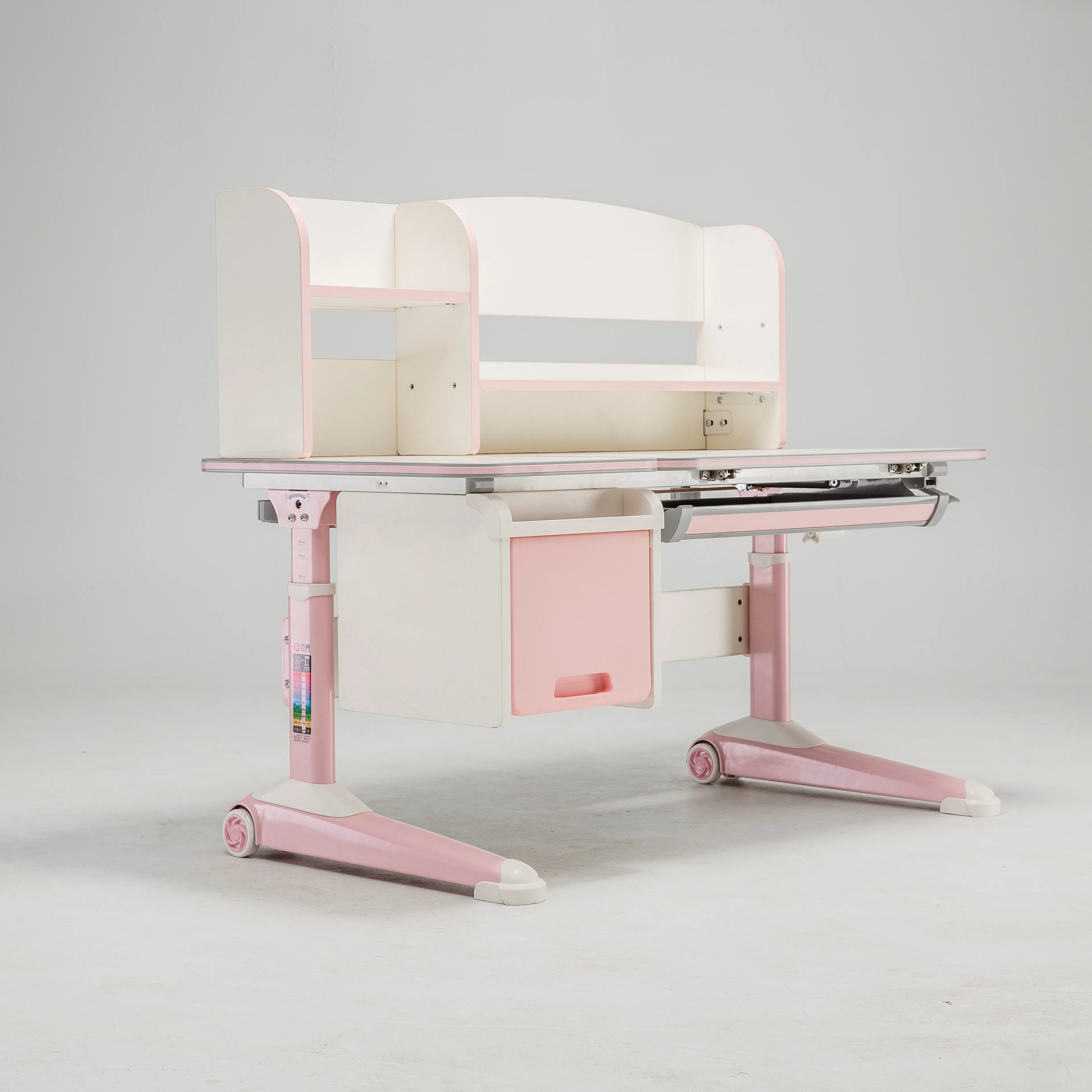 hot sell and stable Multifunctional height adjustable folding kids study table desk and desk chair