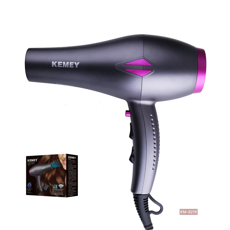 3500W Powerful KM-8219 Hair Dryer Electric Blow Dryer Hot Air Hairdryer Barber Salon Tools Hair Dryer