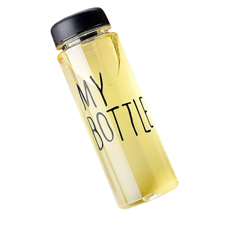 
500ML Portable Fruit Juice Glass Bottle With Fabric Bag My Bottle 
