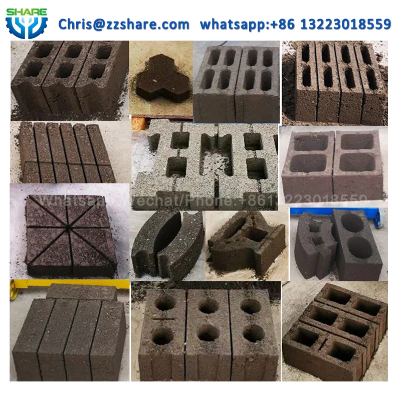 Block Maker Bricks Concrete Machine Cement Brick Making Price